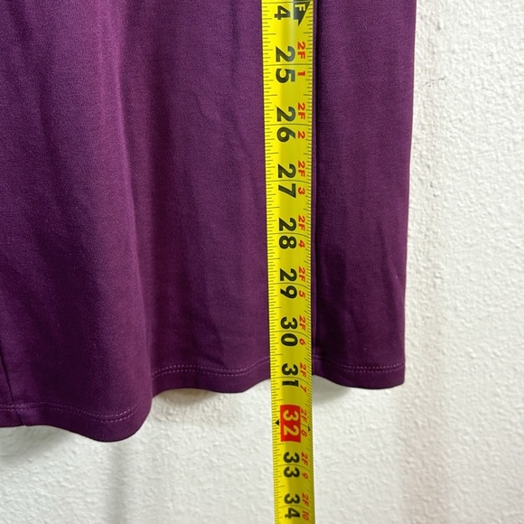 Free People Beaumont Muse Lace Trim Dress in Maroon Plum Purple size XS - Picture 10 of 11